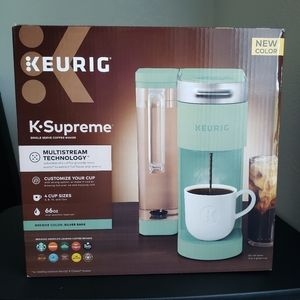 Silver Sage Keurig K-Supreme Single Serve K-Cup Pod Coffee Maker